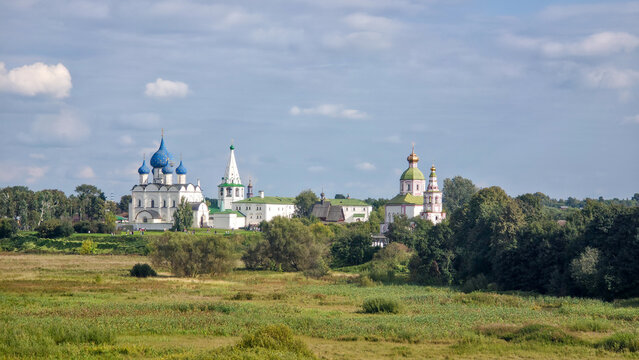 Sergiyev Posad Trinity Lavra of St Sergius Monastery Landscape