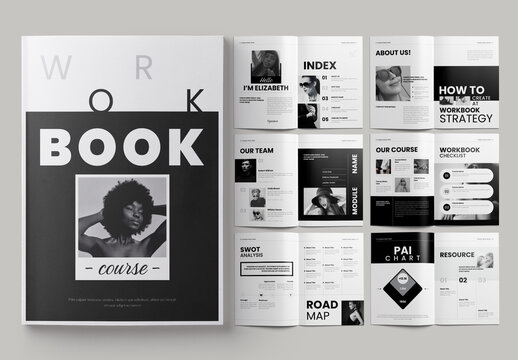 Workbook Magazine Template