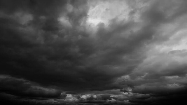 Nature Environment Dark huge cloud sky black stormy cloud motion big stormy rain day thunderstorm clouds dancing panorama horizon Time lapse blue cloud moving oxygen Storm giant moving fast movie time