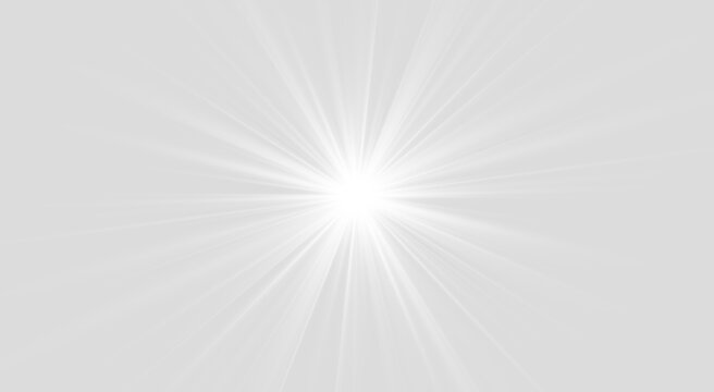 Transparent shining star PNG with brilliant flare overlay and glowing sparkle effect for luxury celestial illustration abstract vector background.