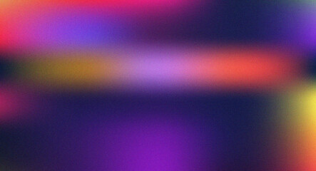 Colorful grainy gradient background with multi color mesh and noise © Silhouette Lab