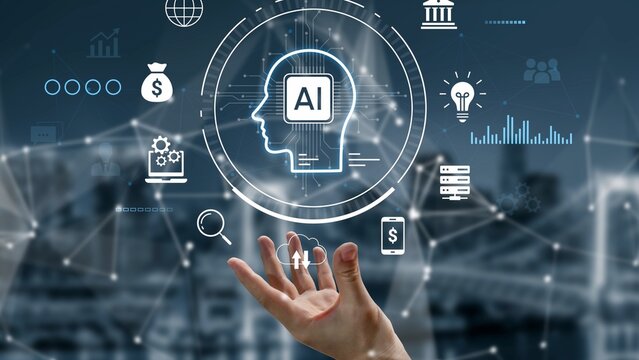 Futuristic Concept of Artificial Intelligence with Digital Interface Representations in Business Environment. Entropy.
