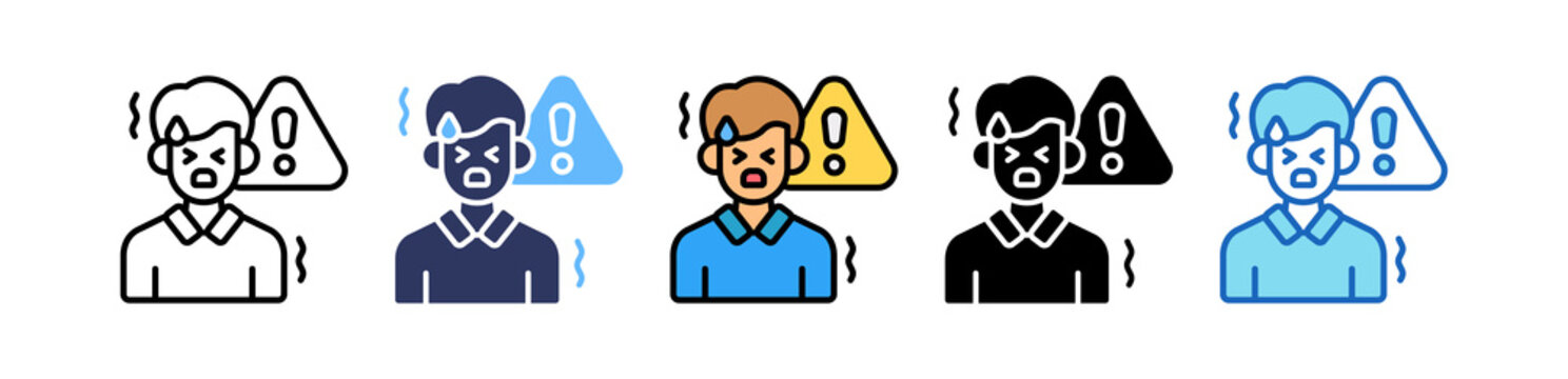 Fear Management multiple icon