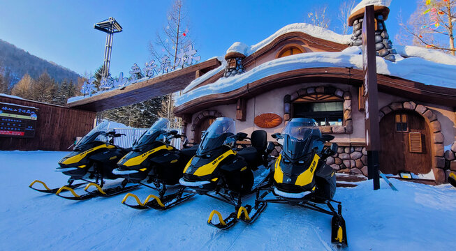 Snowmobiles available