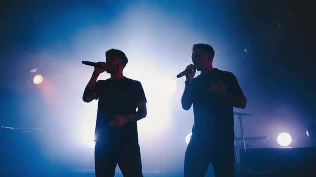Freestyle rap battle.