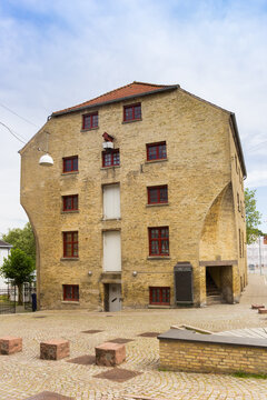 Historic mill, now theater in Haderslev, Denmark