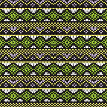 Cotton Argyle Knit Vector concept Seamless argyle pattern with cozy geometric knit texture, soft argyle rhombus. Design for: fabric, rug, fashion, decor. I drew this by myself, it&rsquo;s not AI generated