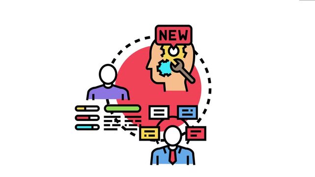 People engaging in a knowledge building toolkit process, collaborating on ideas and strategies, improving professional skills, and fostering development through organized information