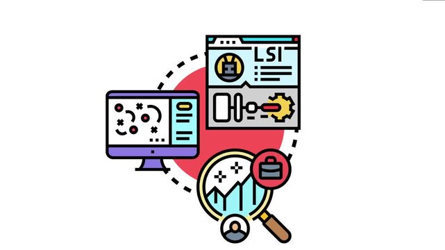 Kpi guided strategy representing key performance indicators for business development, financial analysis, marketing planning, and project management goals, data driven insights