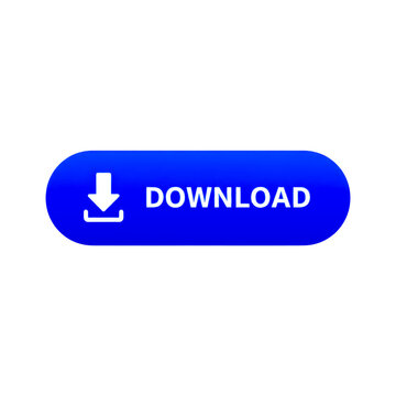 Blue download button with arrow icon