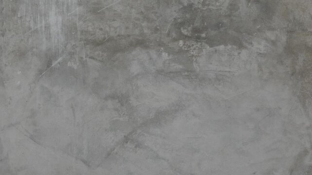 Grey Polished Concrete Wall Texture Background Loft Style Interior Surface
