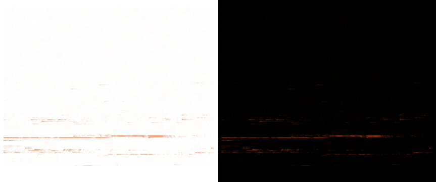 Minimalist abstract landscape, split screen contrast of pure white and deep black, subtle textured horizon line