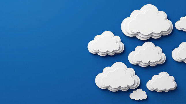 clouds in the shape of a heartCloud sky set of isolated white clouds with various shape and size on transparent background. Soft, fluffy cloud texture with