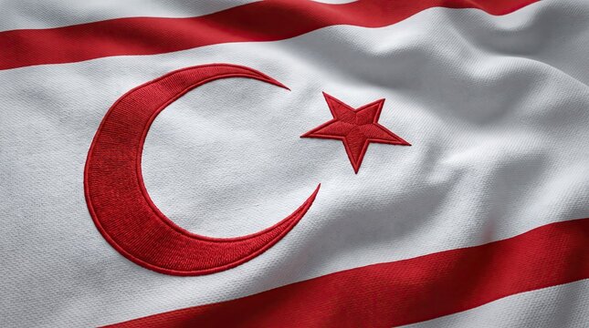 Northern Cyprus, Turkish Cypriot Flag