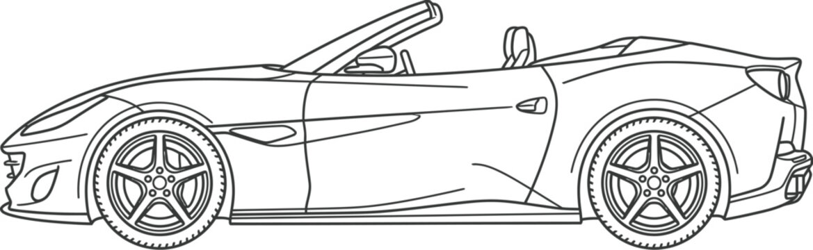 vector illustration of a car