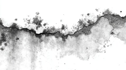 Fototapeta premium Abstract watercolor texture, mottled gray and white, offering artistic depth and a subtle, organic design concept