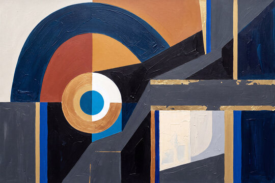Geometric Abstract Composition