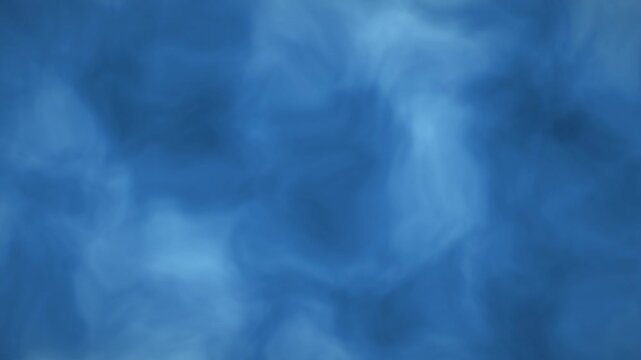 Seamless loop: flowing gradient waves in cool ice blue tones undulate smoothly across frame. Fluid motion creates serene, frosty atmosphere for winter tech and calm design projects.