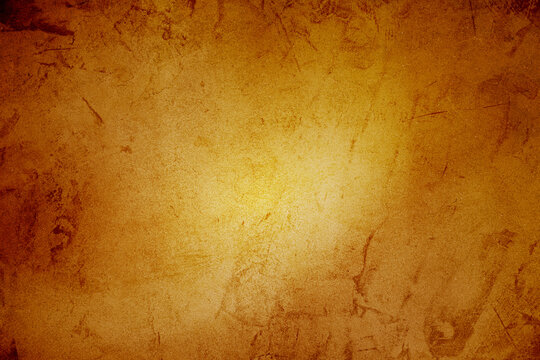 grunge yellow gradient color with concrete texture, warm abstract background