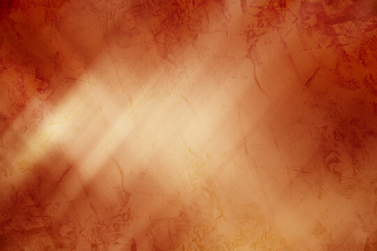 concrete grunge background on orange to red gradient color