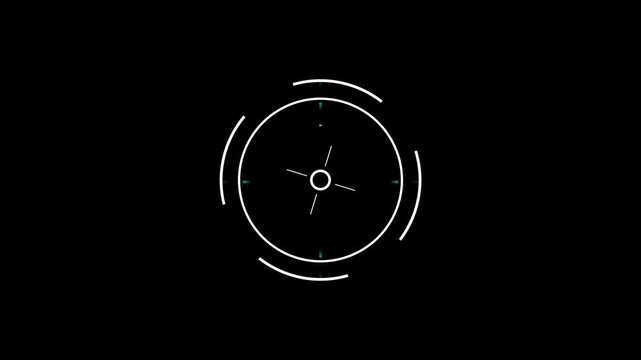 Apple Stock Loading Animation. 4k video