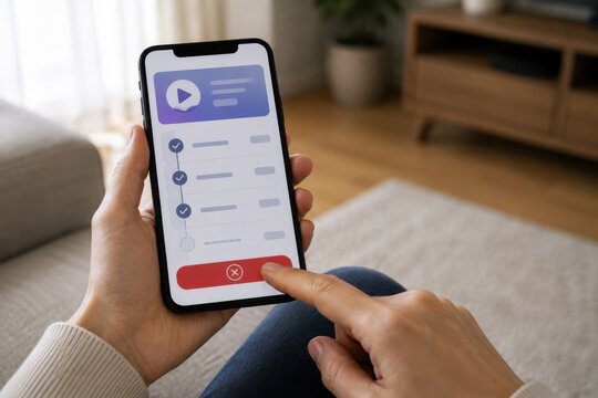 Canceling Online Subscription on Smartphone Before Next Service Renewal