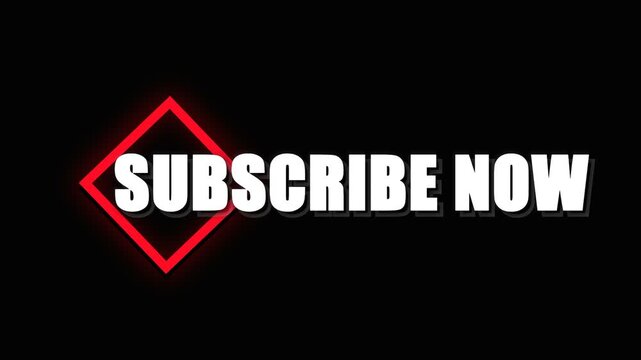 Dynamic Subscribe Now Call to Action Animation