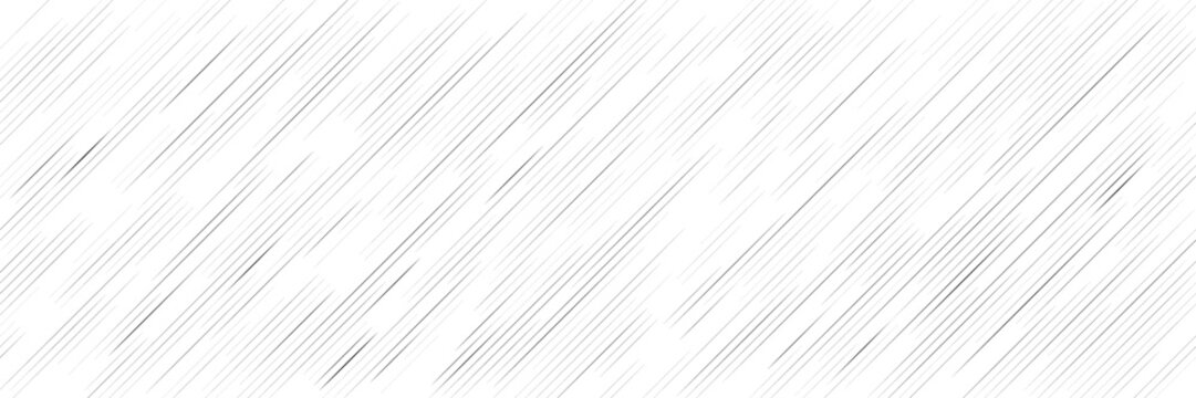 Diagonal rain lines, grunge grayscale texture, abstract overlay background, vector illustration