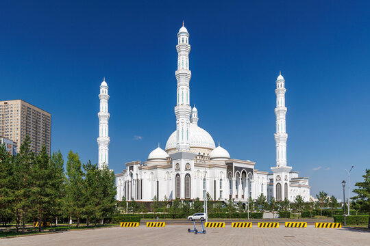 Hazret Sultan Mosque in Astana, Kazakhstan