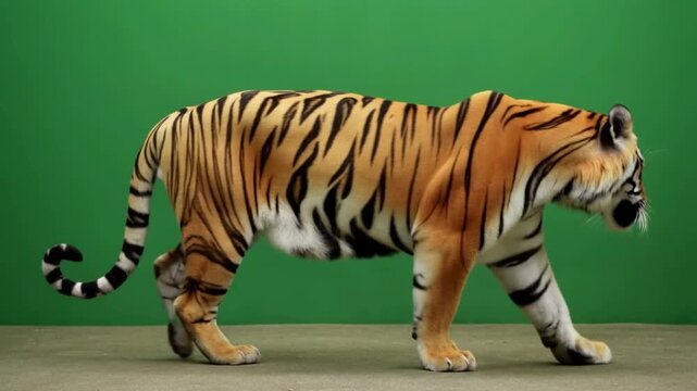 The tiger is a large cat and a member of the genus *Panthera* native to Asia.