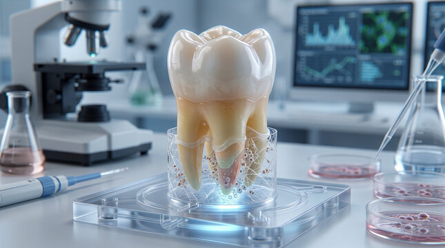 Tooth Regeneration with Advanced Medical Technology.