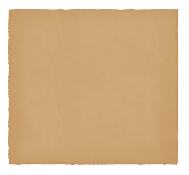Square Vintage Brown Paper Texture Background for Background, Scrapbook, Journal, or Creative Project.