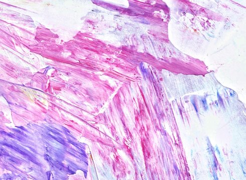 Watercolor painting Abstract texture background rough surface red purple with copy space for design element