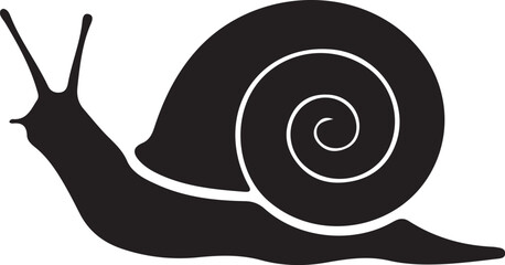 snail on white background © Utpal