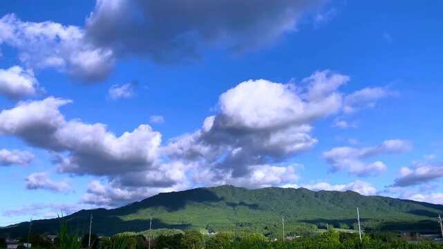 Cloud Timelapse Over Green Hills &ndash; Tilt Down 4K 60fps (No Audio)-seen1