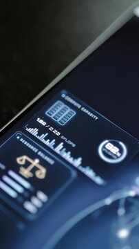 Vertical compute monitor holds 82 percent utilization