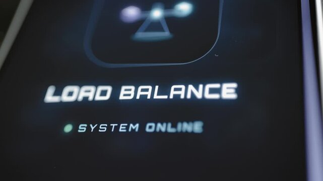 Load balance module confirms online distribution service