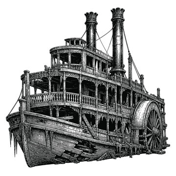 Vintage Steamboat Images – Browse 6,049 Stock Photos, Vectors, and