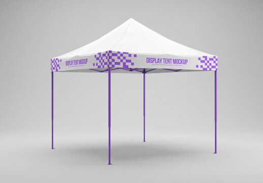 Display Tent Canopy Mockup