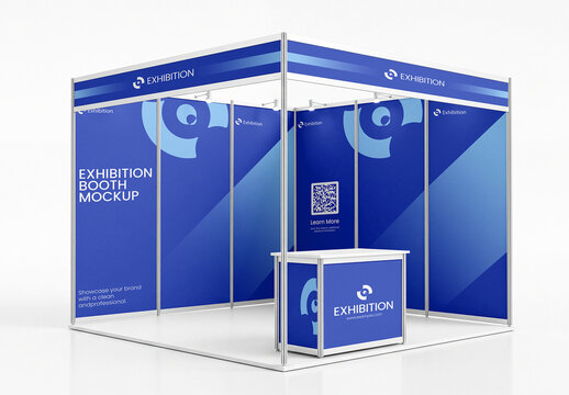 Exhibition Booth Display Mockup