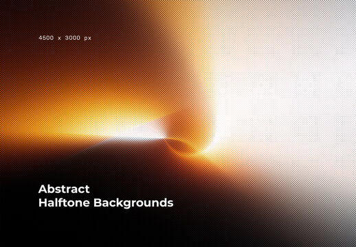 Abstract Halftone Backgrounds