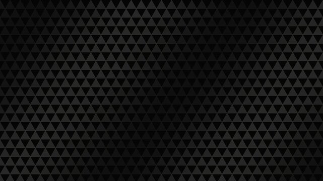 Seamless dark triangle pattern background with soft light and shadow transitions