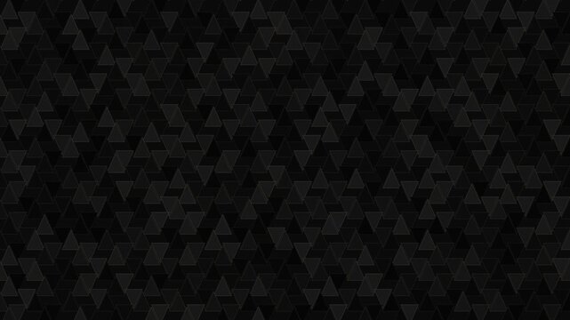 Abstract dark geometric mosaic background with triangular shapes and textures
