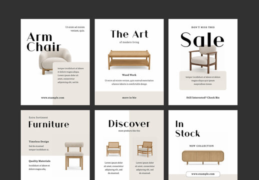 Universal Social Media Posts For Product Presentation