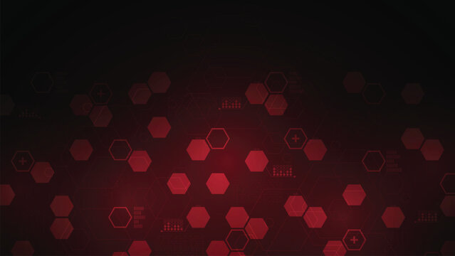 The dark red background symbolizes the complexity and danger involved in computing systems.