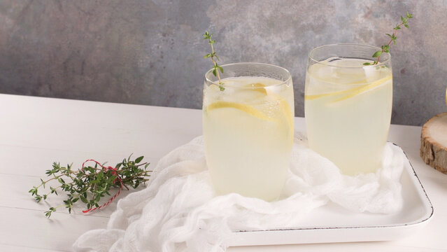 Cold lemonade