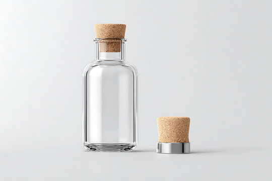 wine bottle with cork