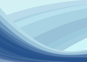 Obraz premium abstract blue wave background