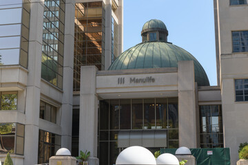 Obraz premium exterior building and sign of Manulife Financial Headquarter, Toronto (250 Bloor St E)