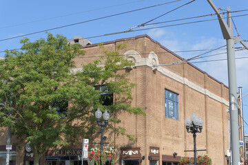 Obraz premium historic cinema now location of True History Brewing, a brewpub, 1154 St Clair Av W, Toronto